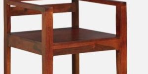 Wooden Armrest Chair
