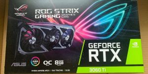 Asus Rog Strix GeForce Rtx 3060 Ti 8GB OC Graphics Card