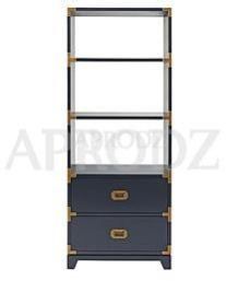 3 Shelf Mango Wood Bookcase