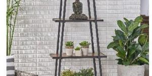 Wood and Metal 3 Tier Shelf