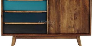 Wood Sideboard Storage Cabinet