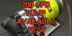 200 GPD RO Booster Pump