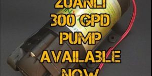 300 GPD RO Booster Pump