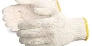 Cotton Knitted Safety Gloves