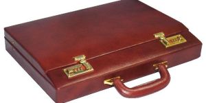 Leather Attache Briefcase