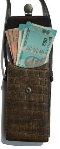 Leather Clutch Purse