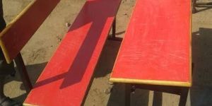 School Bench Dual Desk