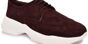 Mens Brown Derby Shoes