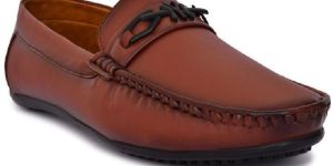 Mens Rust Loafer Shoes