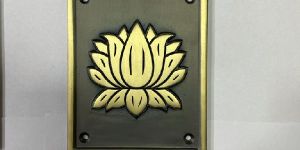 Brass Lotus Plate