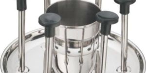 Stainless Steel Glass Stand