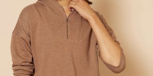 Oversized Fleece Zip up Sweatshirt
