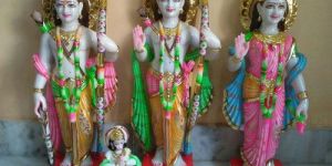 Marble RAM Darbar Statue
