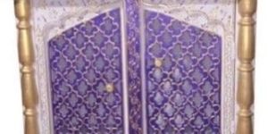 Hand Carved Wooden Temple