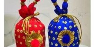 Fancy Printed Potli Bag