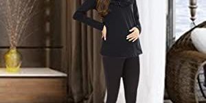 MomToBe Women's Lycra Maternity Leggings