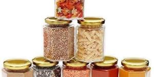 Glass Masala Jar