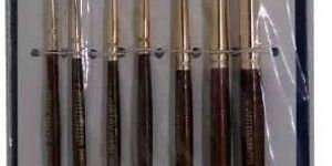 Synthetic Gold Round Brushes