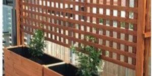 Rectangular Wooden Planter Box