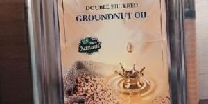 Filtered Groundnut Oil 15 Kg Tin