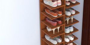 Wooden Shoe Rack