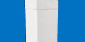 HDPE Narrow Mouth Square Bottle