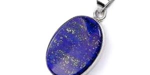Lazuli Crystal Pendant