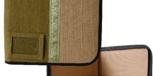 Jute File Folder