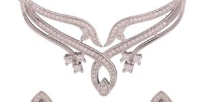 Cubic Zirconia Necklace Set