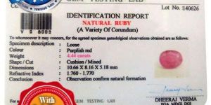 Ruby Gemstone