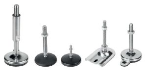 Swivel Feet and Levelling Elements