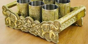 Meenakari Print Handicraft Dry Fruit Box