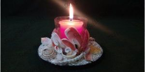 Seashell Candle Holder