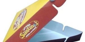 Printed Pizza Slice Box