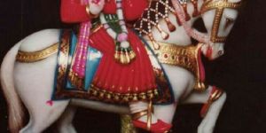 Marble Ramdev Statue