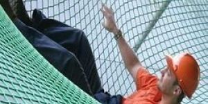 Polypropylene Green Safety Net