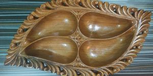 Walnut Wood Dry Fruit Bowl