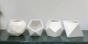 Geometric Planter Set