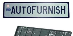 Car Number Plate Frame