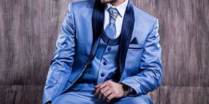 Mens 5 Piece Suit