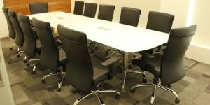 Glass SS Conference Table