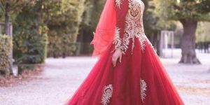 Chiffon Muslim Wedding Dresses
