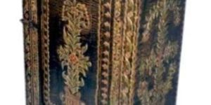 Wooden Painted Bedside Cabinet