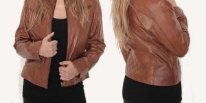 Ladies Leather Jacket