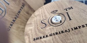 3.40 ct step cut White Moissanite Diamond