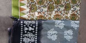 Pure Cotton Hand Block Printed Sarees
