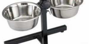 Stainless Steel Pet Bowls with Stand