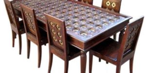 8 Seater Sheesham Wooden Dining Set