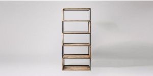 Industrial Bookshelf Storage Rack