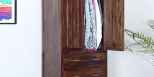 Sheesham Wood Wardrobe